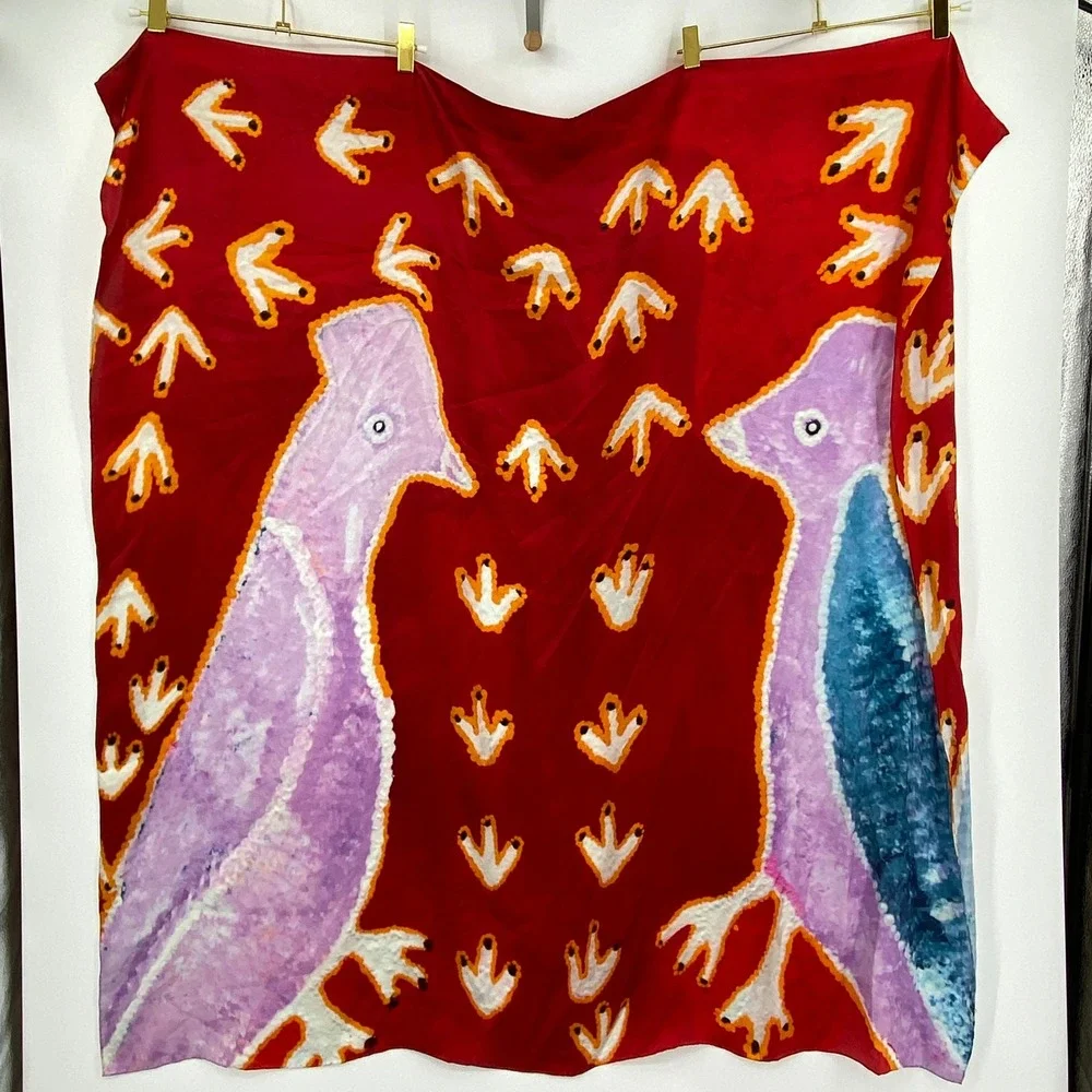 One of Twelve Tjulpu Scarf silk
